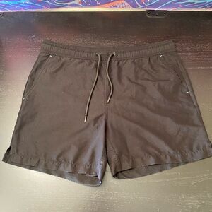 George Black Drawstring Shorts